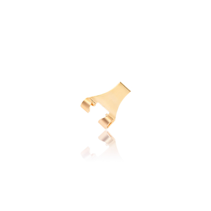 TALLONE CHIUSURE ORECCHINO OMEGA IN ORO ROSSO 14 KT