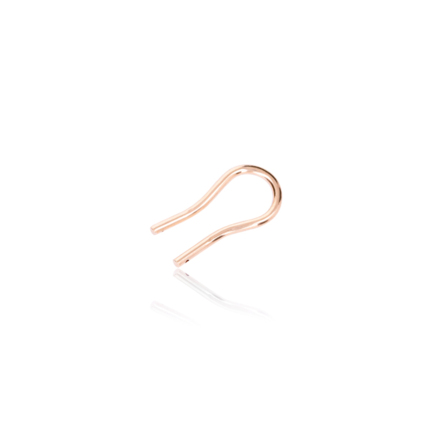 CLIP OMEGA PICCOLA IN ORO ROSSO 18 KT