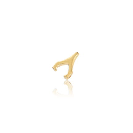 TALLONE CHIUSURE ORECCHINO OMEGA IN ORO GIALLO 14 KT