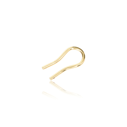 CLIP OMEGA MEDIA IN ORO GIALLO 14 KT