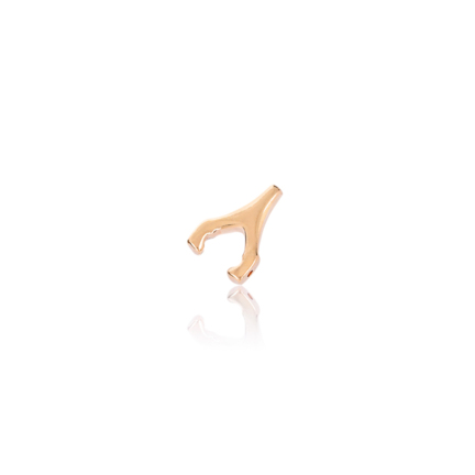 TALLONE CHIUSURE ORECCHINO OMEGA IN ORO ROSSO 18 KT