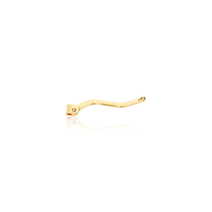 EAR POSTS IN YELLOW GOLD 14 KT