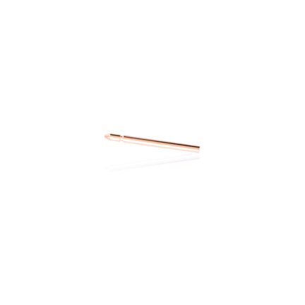 PERNO SPECIALE PER FARFALLINE SPECIALE COS4-60 IN ORO ROSSO 18KT MM.1,05X10,8