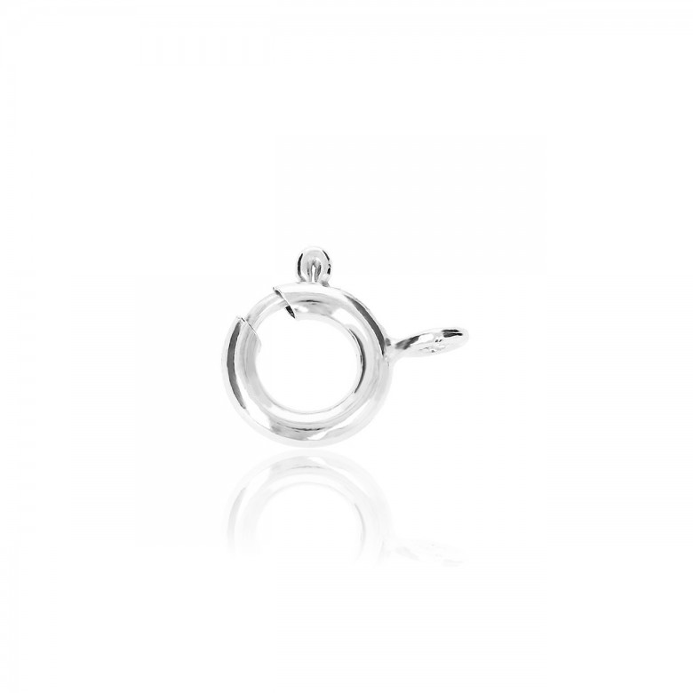 SPRING CLASSIC RING IN WHITE GOLD WITH RHODIUM TREATMENT 18 KT