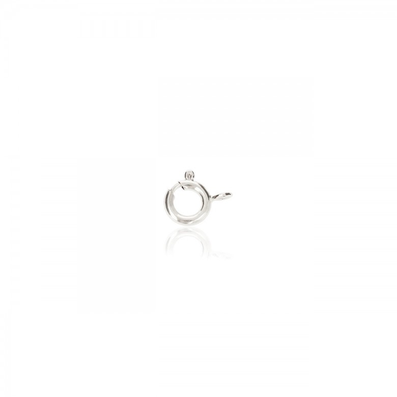 SPRING CLASSIC RING IN WHITE GOLD 9 KT