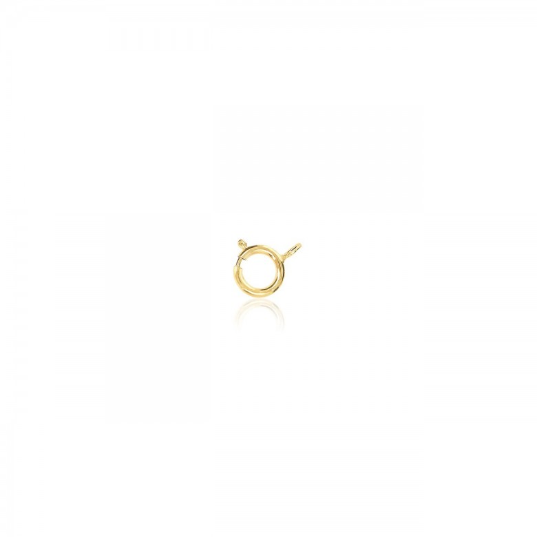 ANELLINO A MOLLA CLASSICO LEGGERO IN ORO GIALLO 18 KT