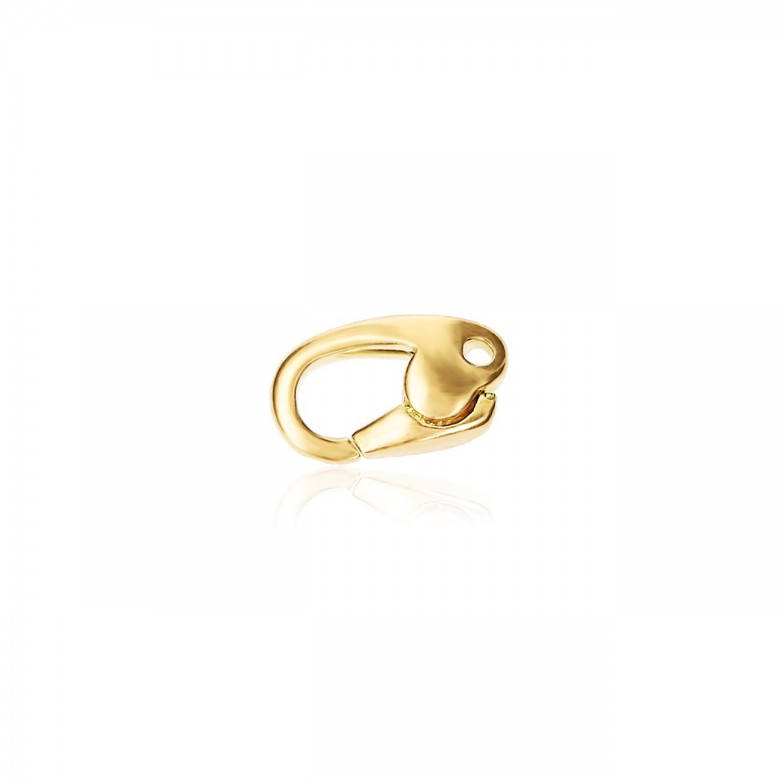 CHIUSURA MICROFUSA A GOCCIA IN ORO GIALLO 18 KT
