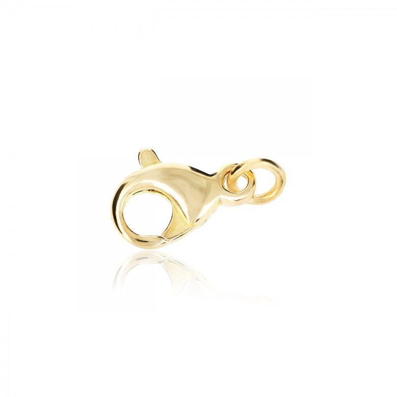 CHIUSURA CLASSICA A PAPPAGALLO IN ORO GIALLO 14 KT