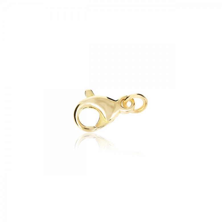 CHIUSURA CLASSICA A PAPPAGALLO IN ORO GIALLO 18 KT