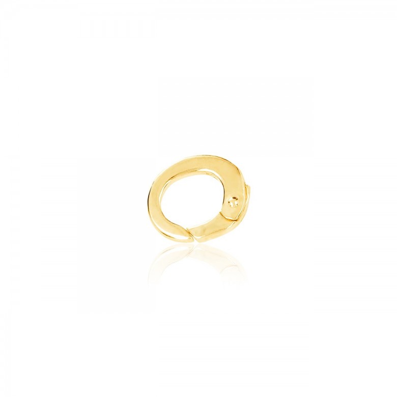 CASTED CLASP WITHOUT LEVER IN YELLOW GOLD 18 KT