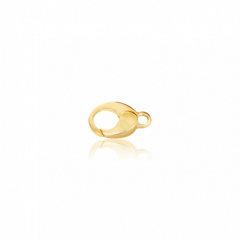 CHIUSURA MICROFUSA SENZA CRICCHETTO IN ORO GIALLO 18 KT