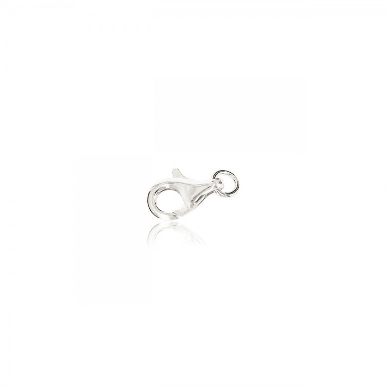 CHIUSURA PAPPAGALLO STAMPATA IN ARGENTO 925