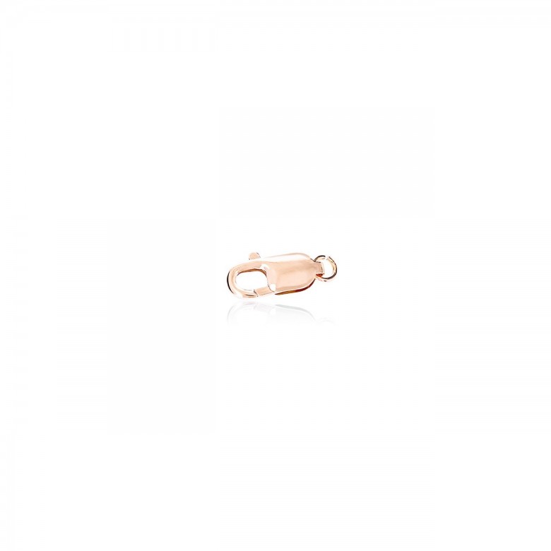 CHIUSURA ARAGOSTA STAMPATA IN ORO ROSSO 9 KT