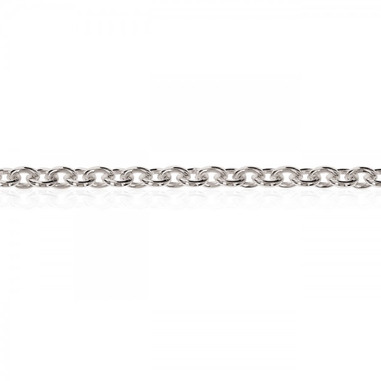 POLISHED CABLE CHAIN IN SILVER 925