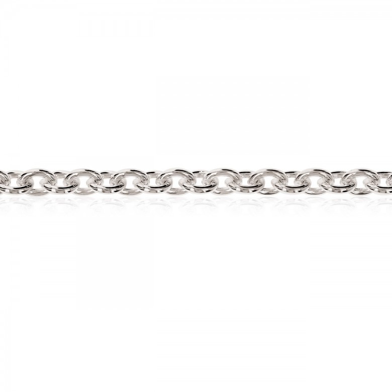 POLISHED CABLE CHAIN IN SILVER 925