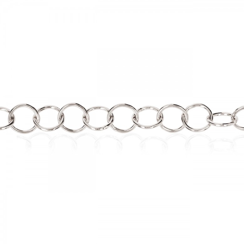 CATENA FORZATINA FANTASIA IN ARGENTO 925