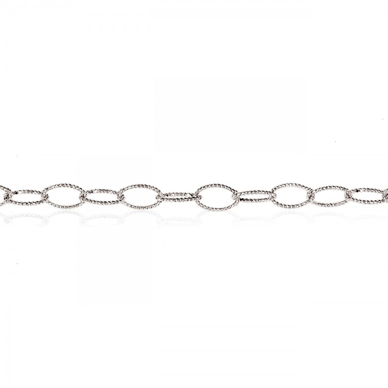 D-CUT FANCY LINK CHAIN IN SILVER 925