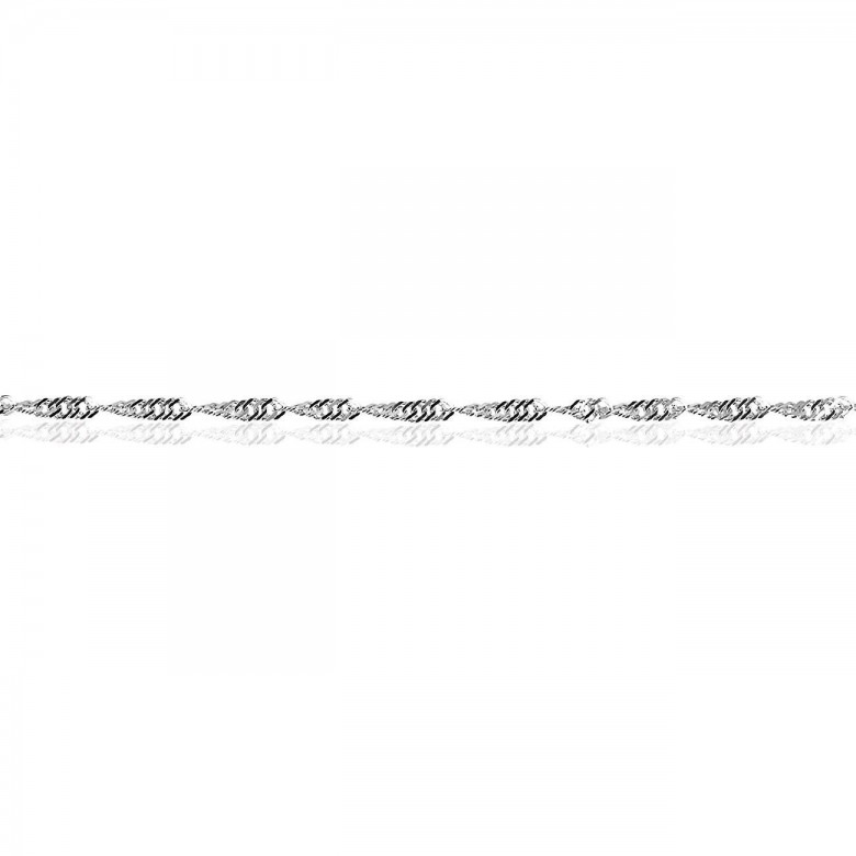 CATENA SINGAPORE DIAMANTATA IN ARGENTO 925