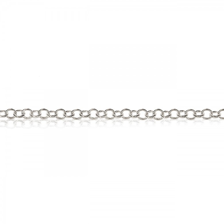 FANCY LINK CHAIN IN SILVER 925