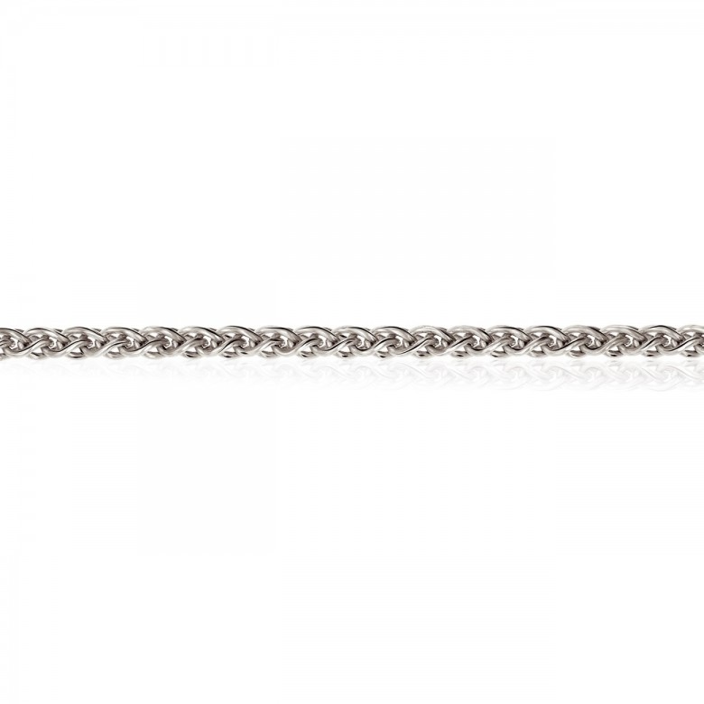 WHEAT CHAIN IN SILVER 925