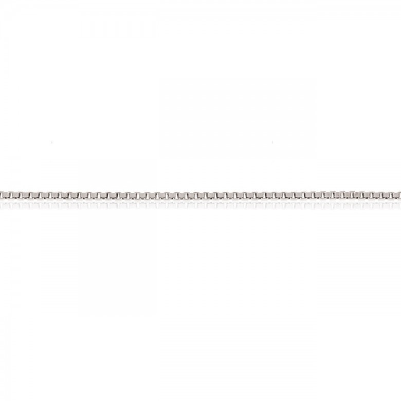 D-CUT SQUARE CHAIN IN SILVER 925