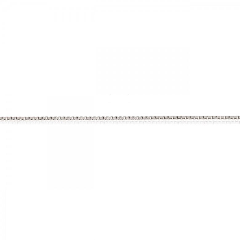 D-CUT SQUARE CHAIN IN SILVER 925