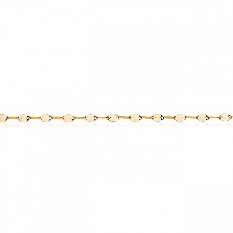 CATENA FANTASIA SUPER LEGGERA IN ORO ROSSO 18 KT