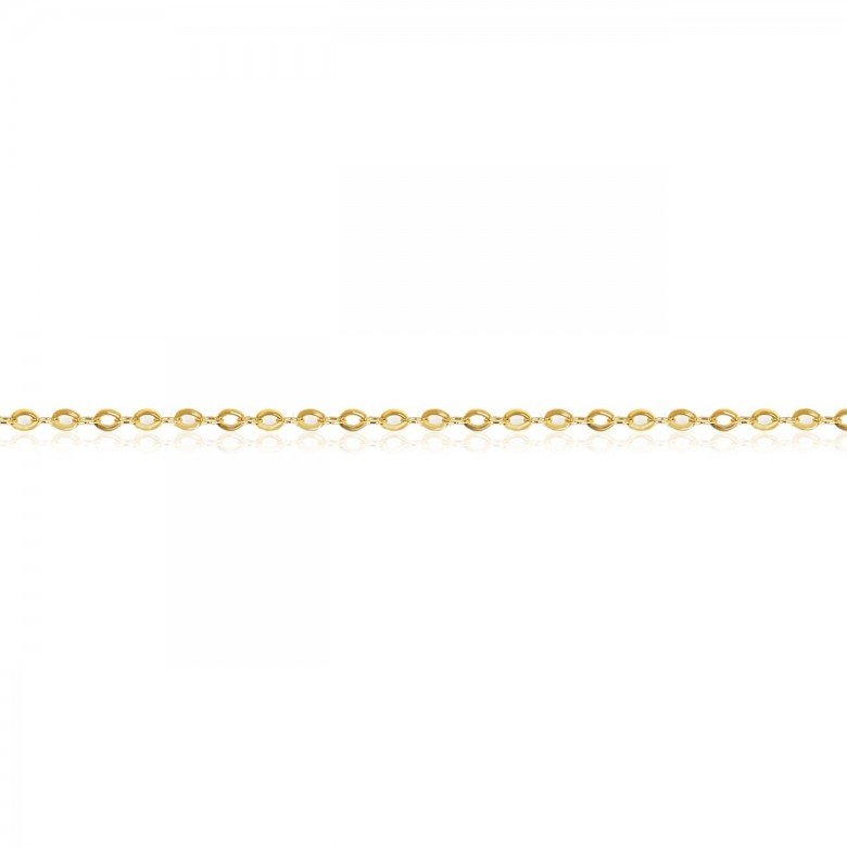 SUPER LIGHT ROLO' CHAIN IN YELLOW GOLD 18 KT