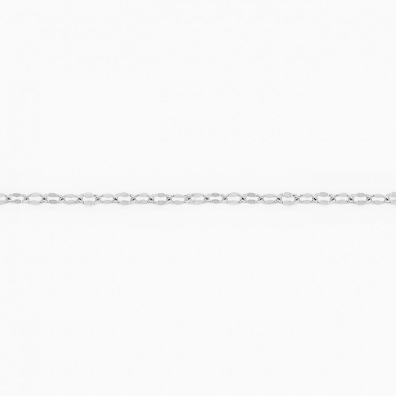 CATENA FANTASIA IN ORO BIANCO 18 KT