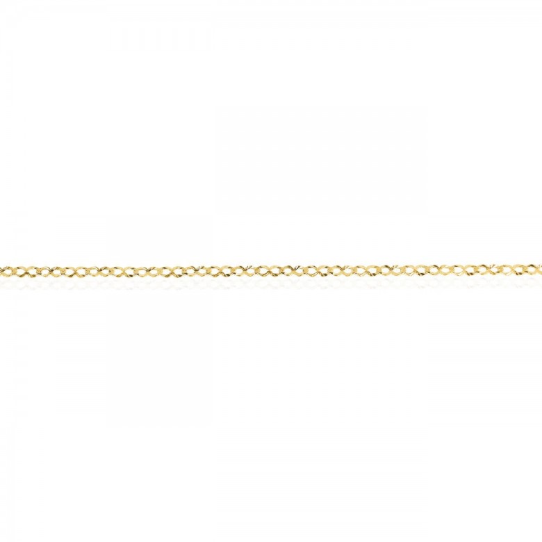 FANCY CHAIN IN YELLOW GOLD 14 KT