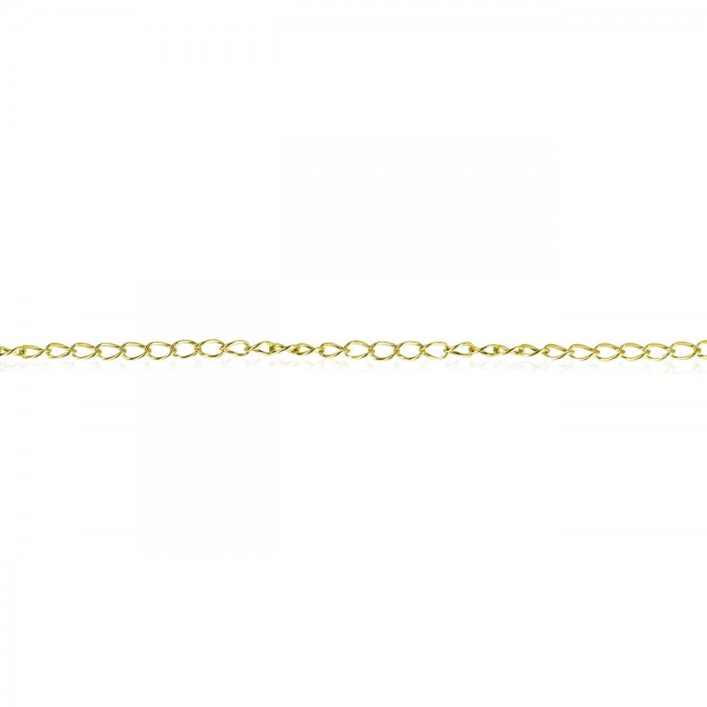 CATENA FANTASIA VUOTA IN ORO GIALLO 18 KT