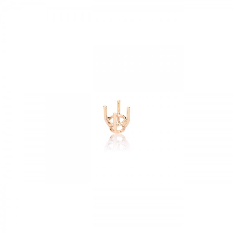 CONICAL THREAD GRIFF HANDMADE NO CASTED IN RED GOLD 18 KT
