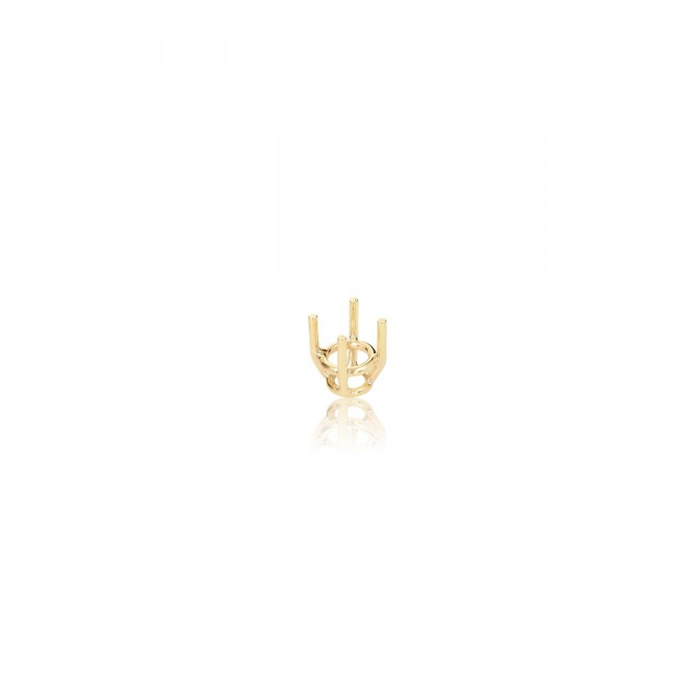 CONICAL THREAD GRIFF HANDMADE NO CASTED IN YELLOW GOLD 18 KT