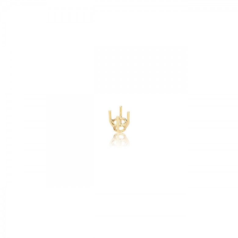 CONICAL THREAD GRIFF HANDMADE NO CASTED IN YELLOW GOLD 18 KT