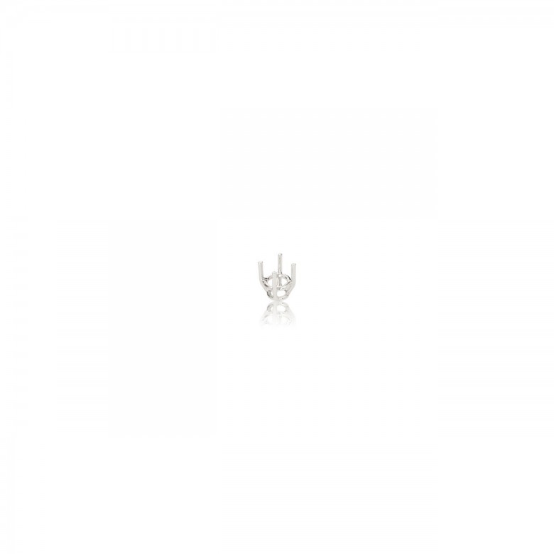 CONICAL THREAD GRIFF HANDMADE NO CASTEDIN WHITE GOLD 18 KT