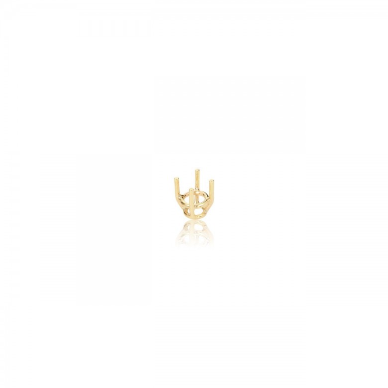 CONICAL THREAD GRIFF HANDMADE NO CASTED IN YELLOW GOLD 18 KT