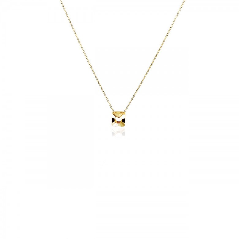 ROLO' CHAIN WITH SQUARE HEAD IN YELLOW GOLD 18 KT