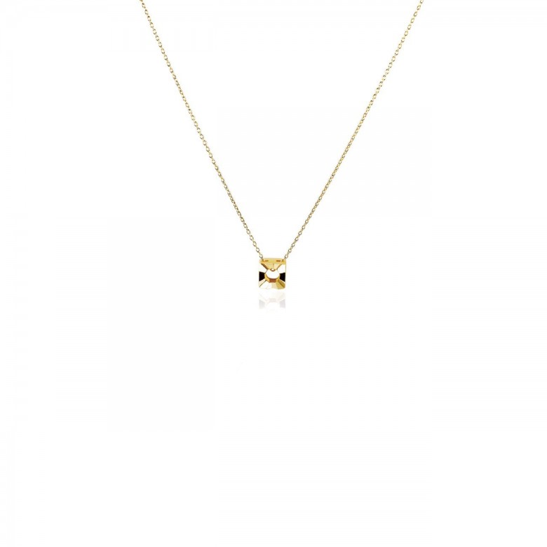 ROLO' CHAIN WITH SQUARE HEAD IN YELLOW GOLD 18 KT