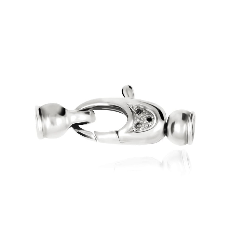 CASTED SETTINGS CLASP IN WHITE GOLD 18 KT