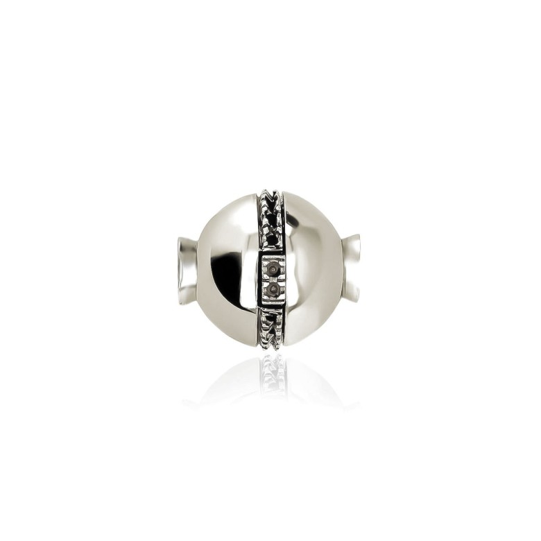 CASTED SETTINGS CLASP IN WHITE GOLD 18 KT