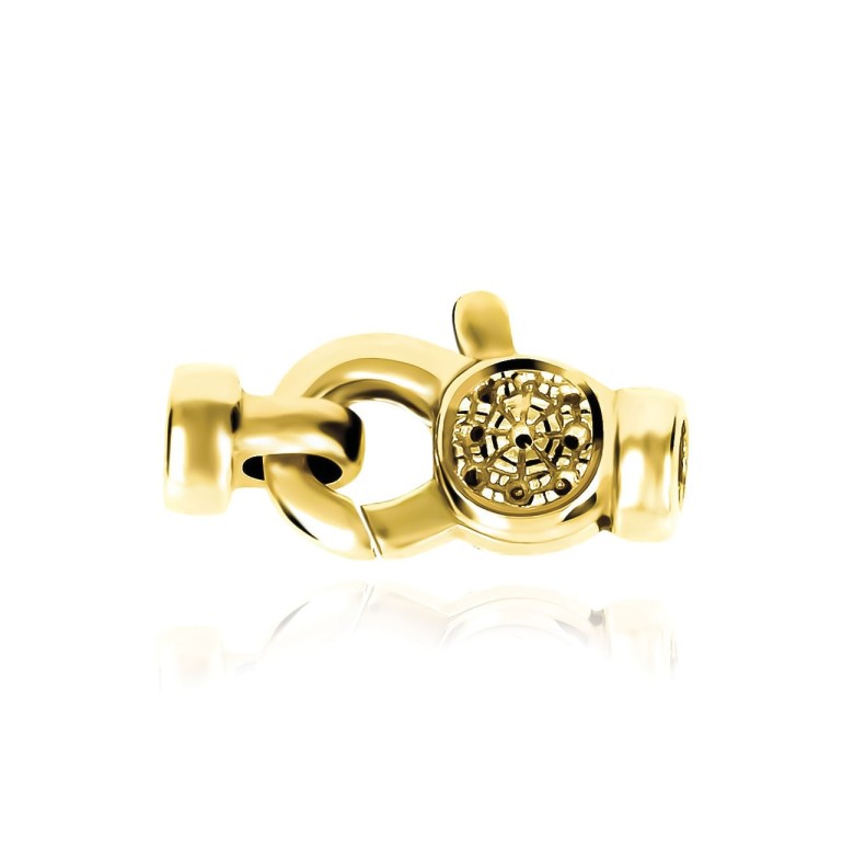 CASTED SETTINGS CLASP IN YELLOW GOLD 18 KT