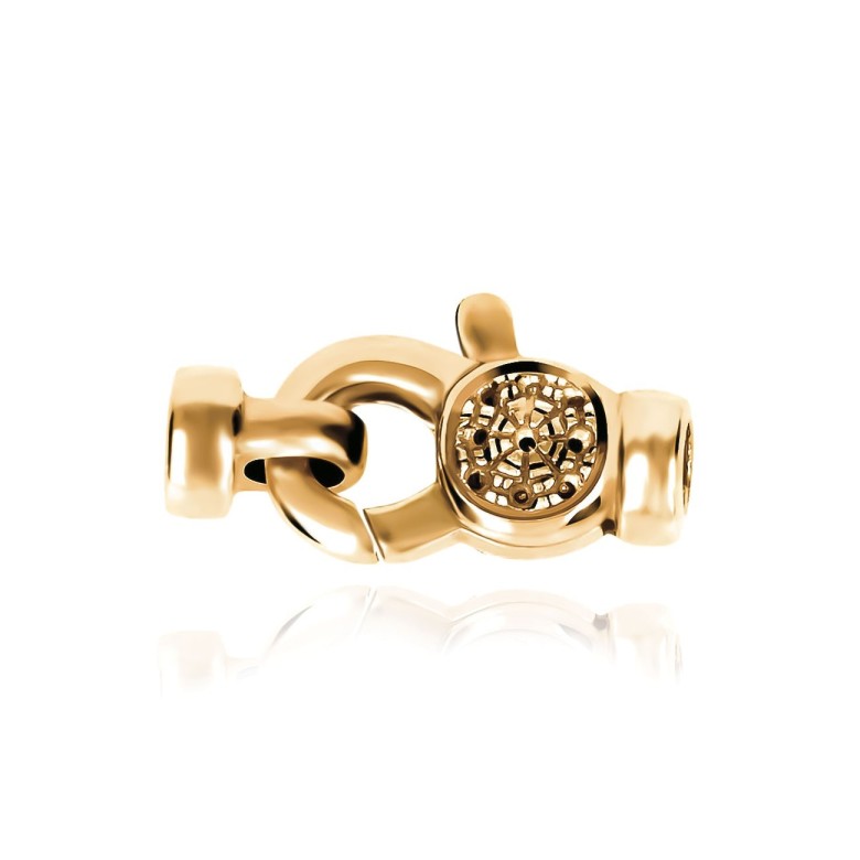CASTED SETTINGS CLASP IN RED GOLD 18 KT