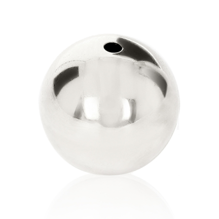 SEAMED BEAD IN SILVER 925 DIAMETER MM.26X1,5 HOLE