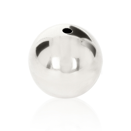 SEAMED BEAD IN SILVER 925 DIAMETER MM.23X1,5 HOLE