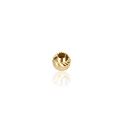 BEAD IN YELLOW GOLD 18 KT DIAMETER MM.6
