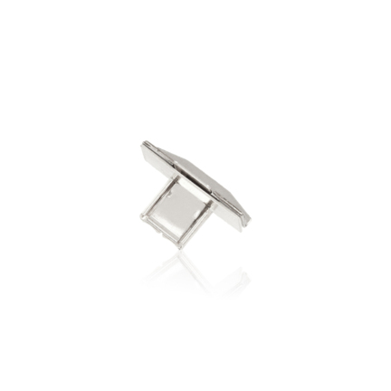 BOX CLASP IN WHITE GOLD 18 KT TONGUE WIDTH MM.5 X LENGTH MM.10