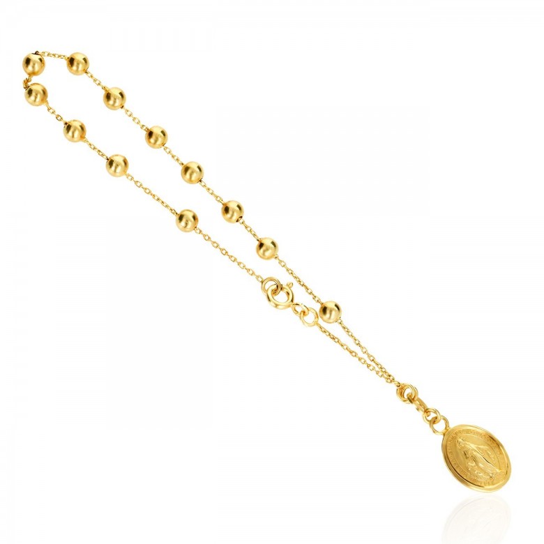 ROSARY BRACELET WITH PENDANT
