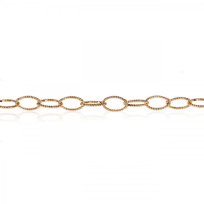 CATENA FORZATINA FANTASIA DIAMANTATA