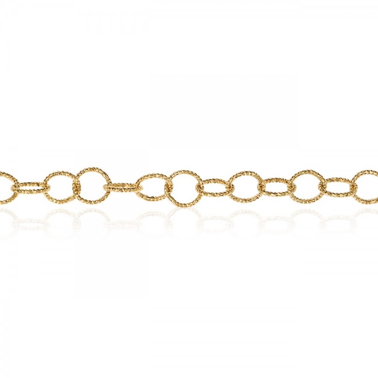 CATENA FORZATINA FANTASIA DIAMANTATA