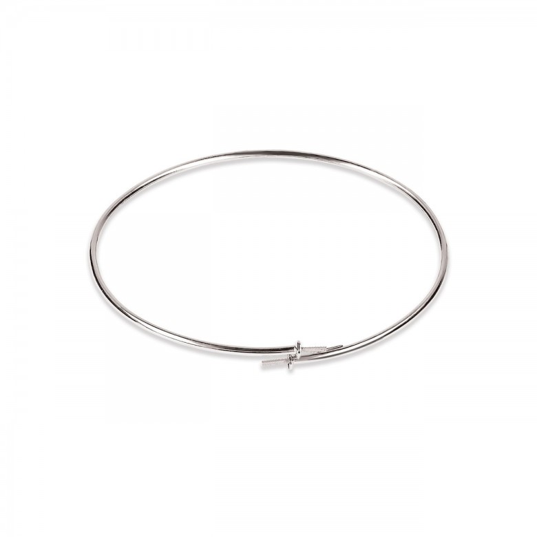 BRACCIALE CONTRARIE' RIGIDO CON PERNI PER PERLE